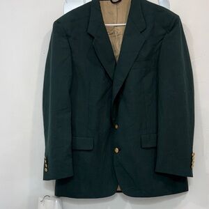 Austin Reed Forest Green Blazer with Brass Buttons